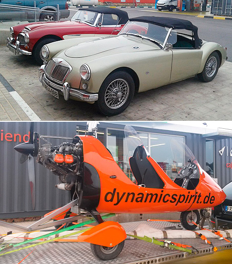 Variedad de vehículos que nos visitan